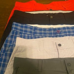 (5) Golf Shorts size 34W great condition